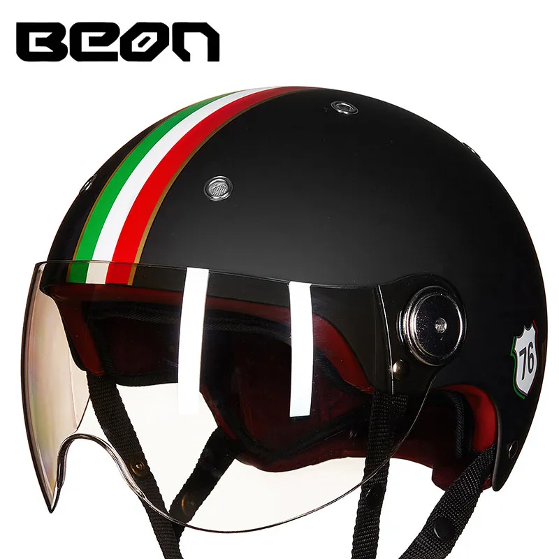 BEON B 103 с открытым лицом moto rcycle шлем E BIKE Винтаж rbike скутер casco capacete|Шлемы| |
