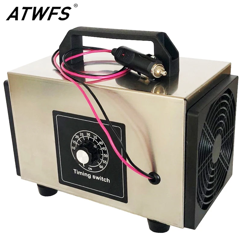 ATWFS генератор озона 12v 24g/20g автомобильный озонатор очиститель воздуха машина с