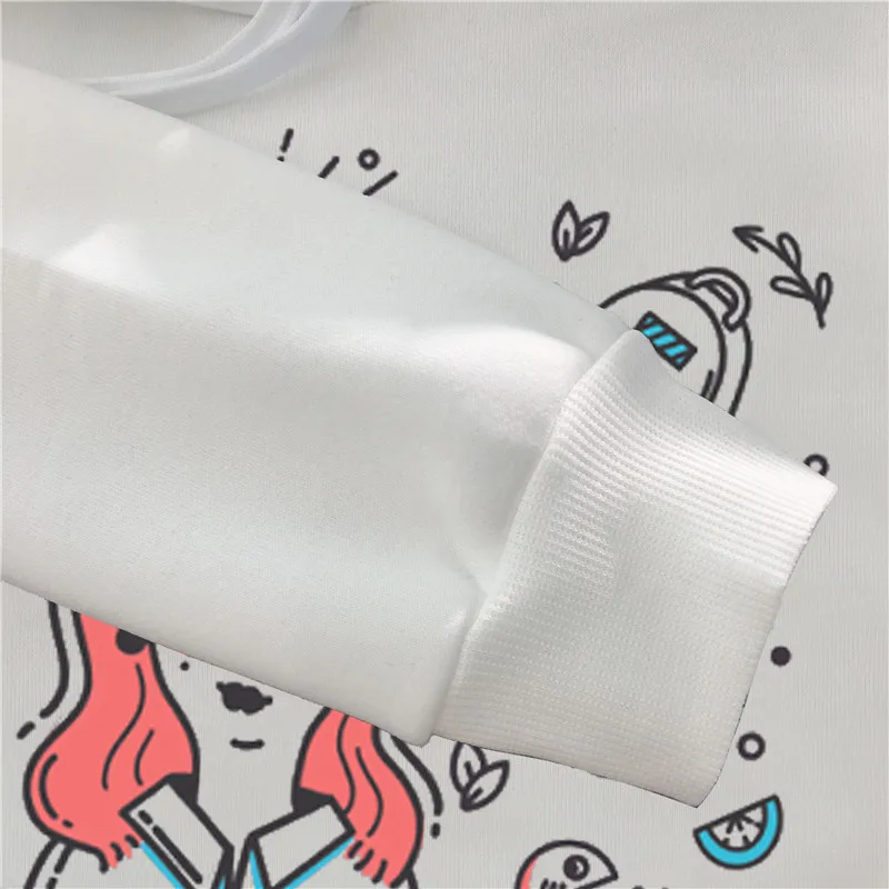 Уличная одежда в стиле Харадзюку толстовки хип-хоп женские повседневные