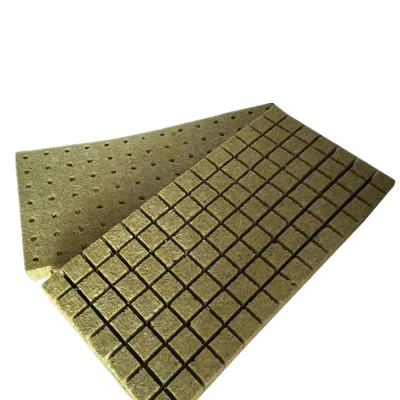 Multifunction Ventilative Practical Planting Soilless Cultivation Rockwool Cubes Hydroponic Grow Mini Blocks Compress Base
