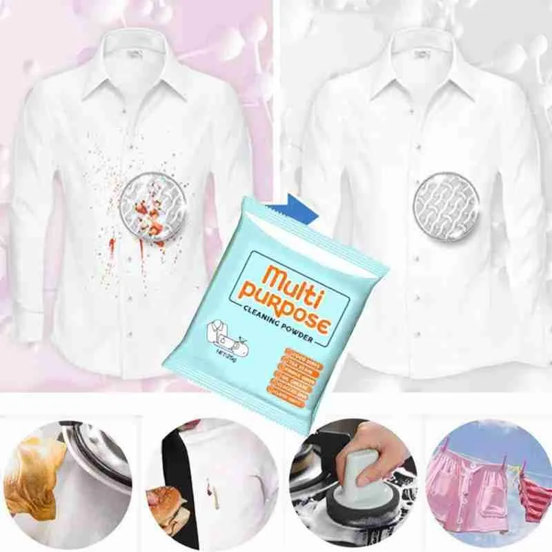 

25g Soda Powders Cleaning Multi Purpose Effectively Kitchen Cleaner Soda Baking Cleaning Decontamination Powder Grease Powd