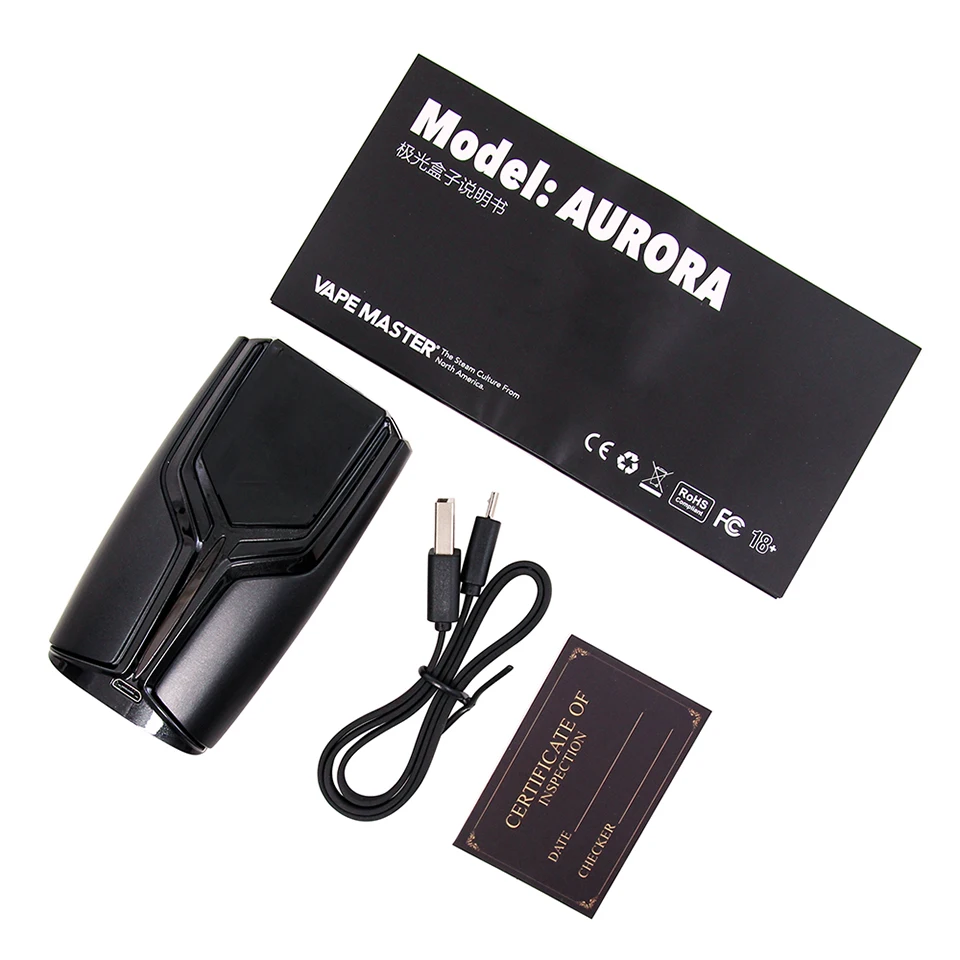 Оригинальный приветственный флюс бокс мод 200 Вт электронная сигарета vape с OLED 1 3