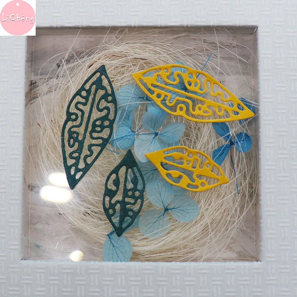 2 шт. лист металлический Трафаретный вырубной Штамп для DIY Скрапбукинг альбом