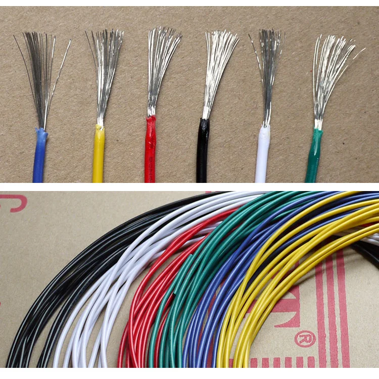 

UL1015 8AWG PVC Insulated Electronic Wire OD 6.5mm Tinned Copper Environmental Stranded Cable DIY Cord Line UL Certification 1M