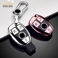 soft tpu car remote key case cover fob for mercedes bnez cla glc gla glk w203 w210 w211 w204 w176 a b c r class amg accessories