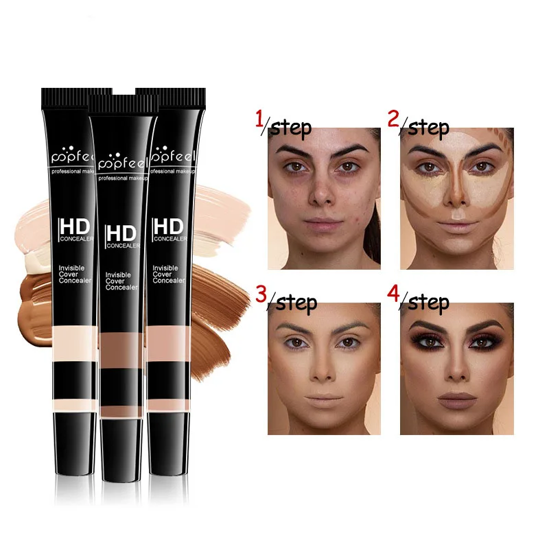 Глаза танцы 11 цветов Макияж жидкий консилер контурный контур консилеры лицо