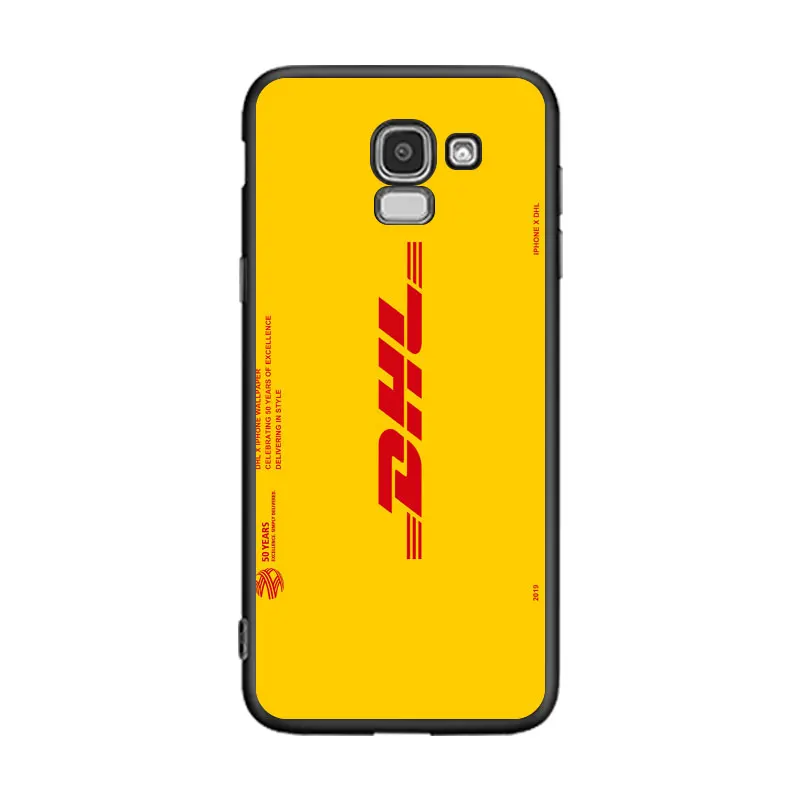 Модный Стильный чехол DHL для Samsung Galaxy J8 J7 Duo J6 J5 Prime J4 Plus J3 J2 Core 2018 2017 2016 черный