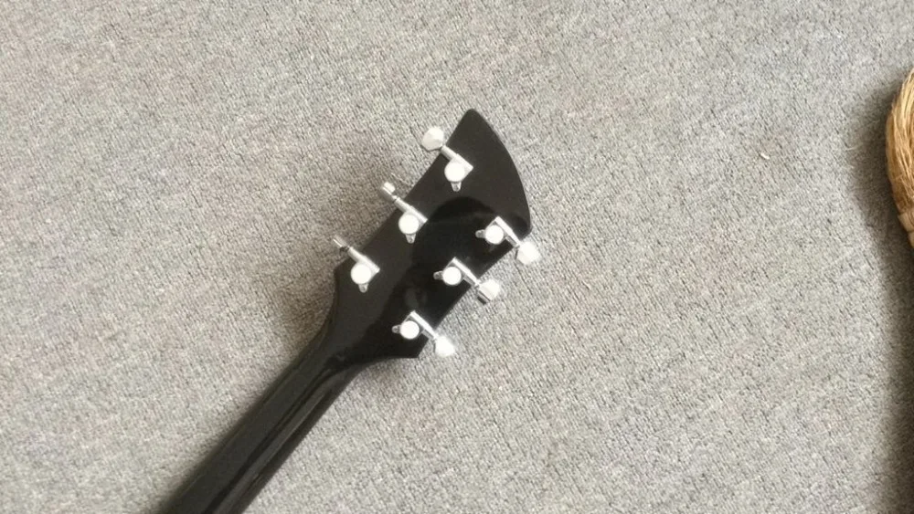 2019 Новинка + фабрика черный Rickenback 325 3 пикапа электрическая гитара Ricken 330 jazz tremolo