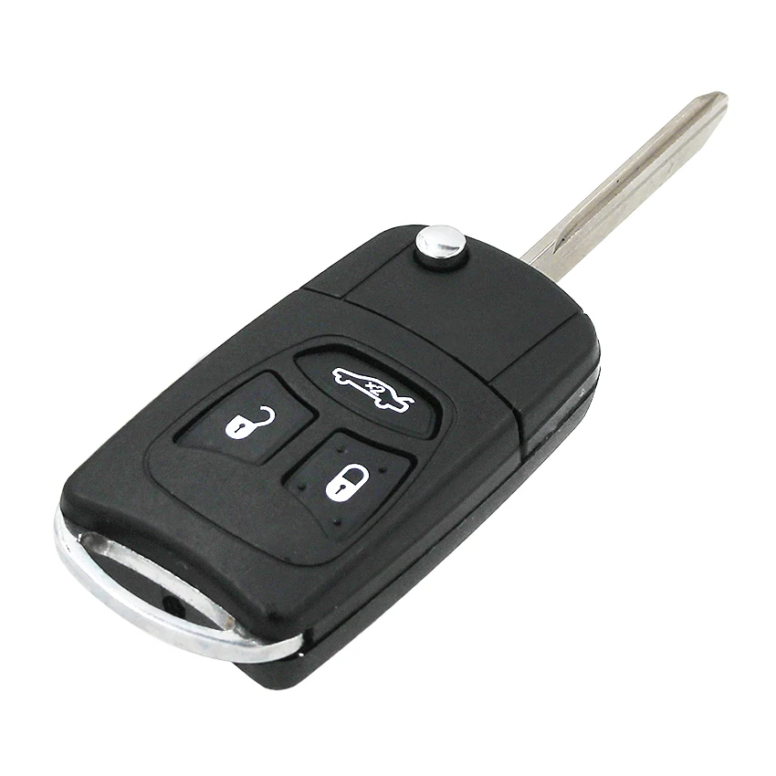 Складной флип чехол с 3 кнопками для JEEP Durango|Ключ от авто| |