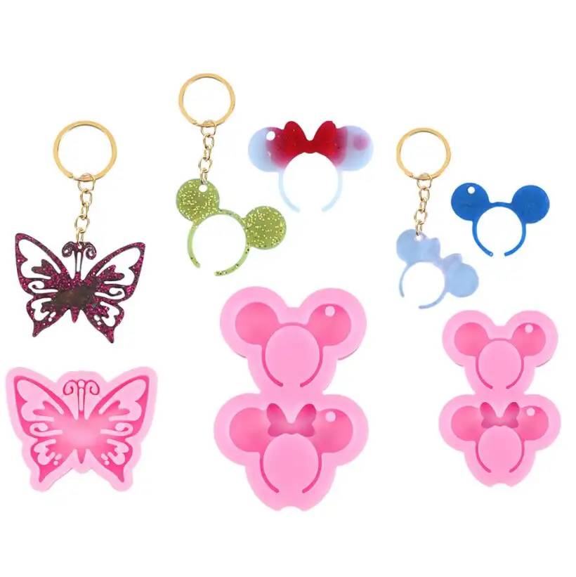 Полые бабочки силиконовая литейная форма для эпоксидной смолы сделай сам