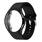 Силиконовый ремешок + защитный чехол для Samsung Galaxy Watch 3 4145 мм, ремешок для Galaxy 4246 мм Watch Active 2