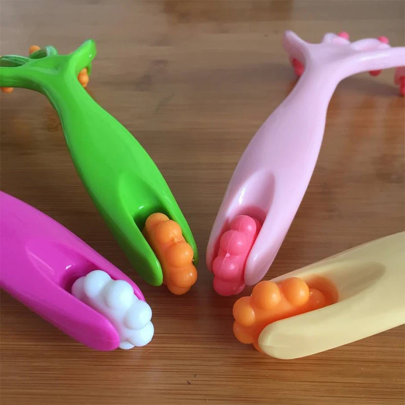 Массажеры для кожи головы ручной четырехкулачковый мяч шейного позвонка