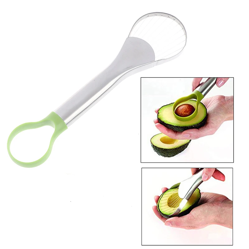 2 в 1 ломтерезка для авокадо слайсер масла и фруктов резак разделитель
