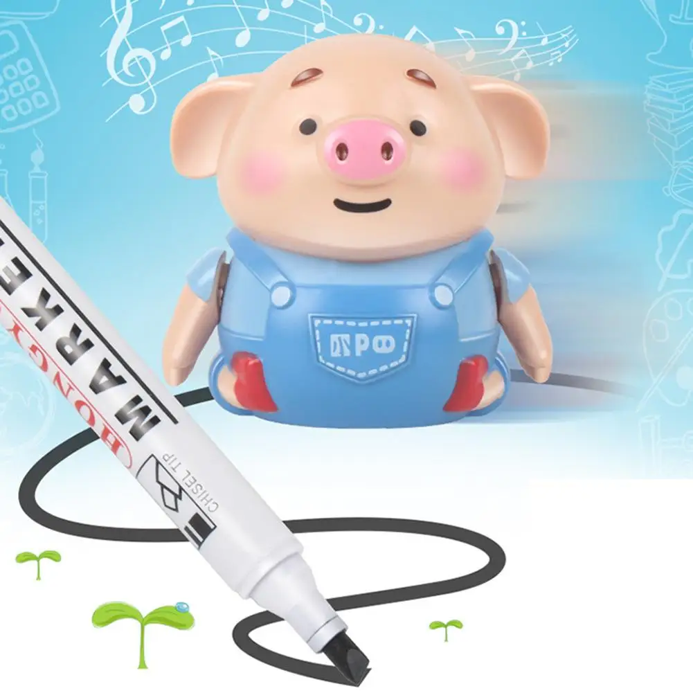 Миниатюрная Электронная ручка Робот в виде милой свиньи индуктивные