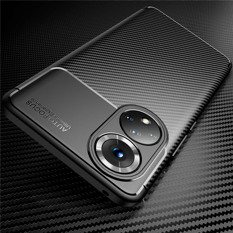 OMEVE противоударный чехол для Honor 50 Pro SE View 40 V40 из углеродного волокна