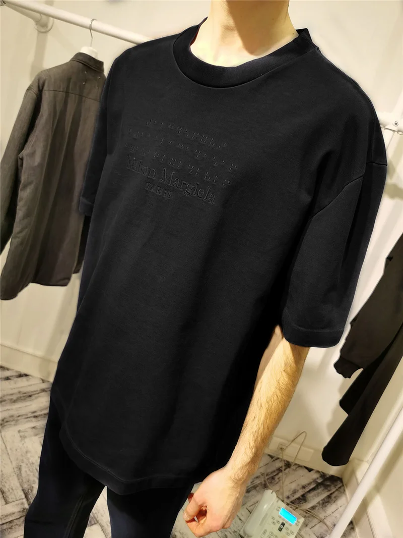 

Margiela/Martin Maison Margiela Embroidered Short-sleeved T-shirt Good Quality Men Women Cotton T Shirt