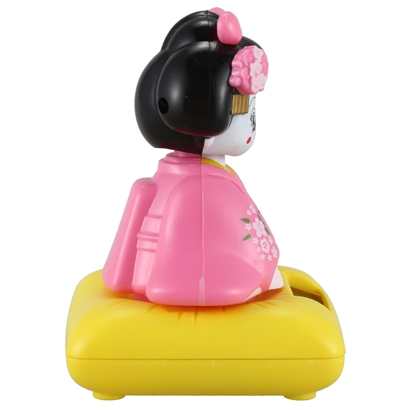 Игрушечная фигурка на солнечной батарее японское кимоно Майко Гейша-розовый |