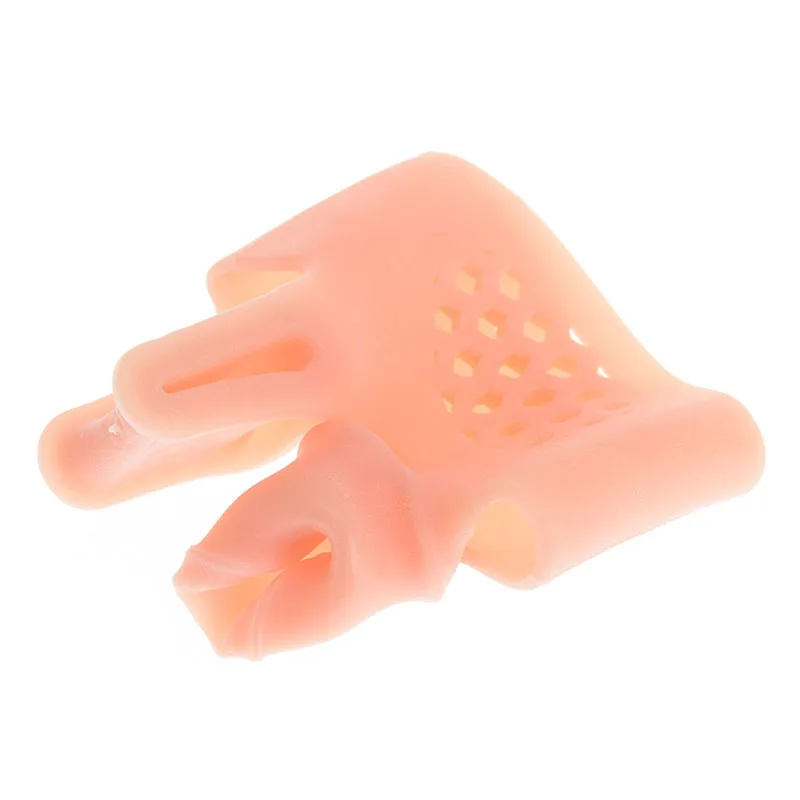 

1 Pair Silicone Gel Foot Corrector Toe Separator Thumb Valgus Protector Feet Care