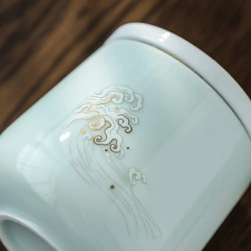 Похоронная урна для взрослых ручной работы кремации элегантной отделки чести и