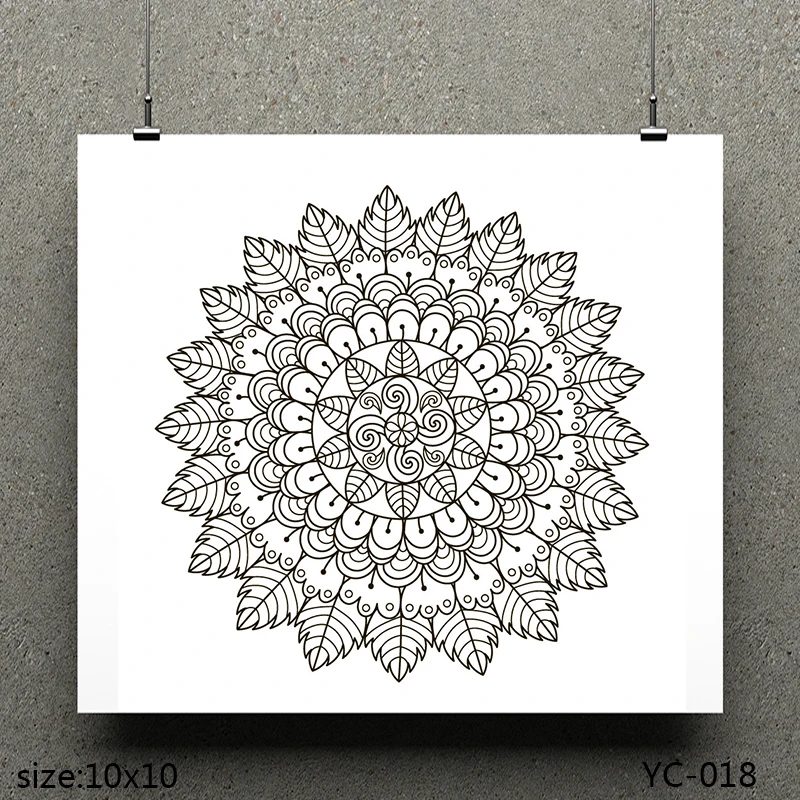 ZhuoAng Sun flower прозрачные штампы для DIY Скрапбукинг/изготовление карт декоративный