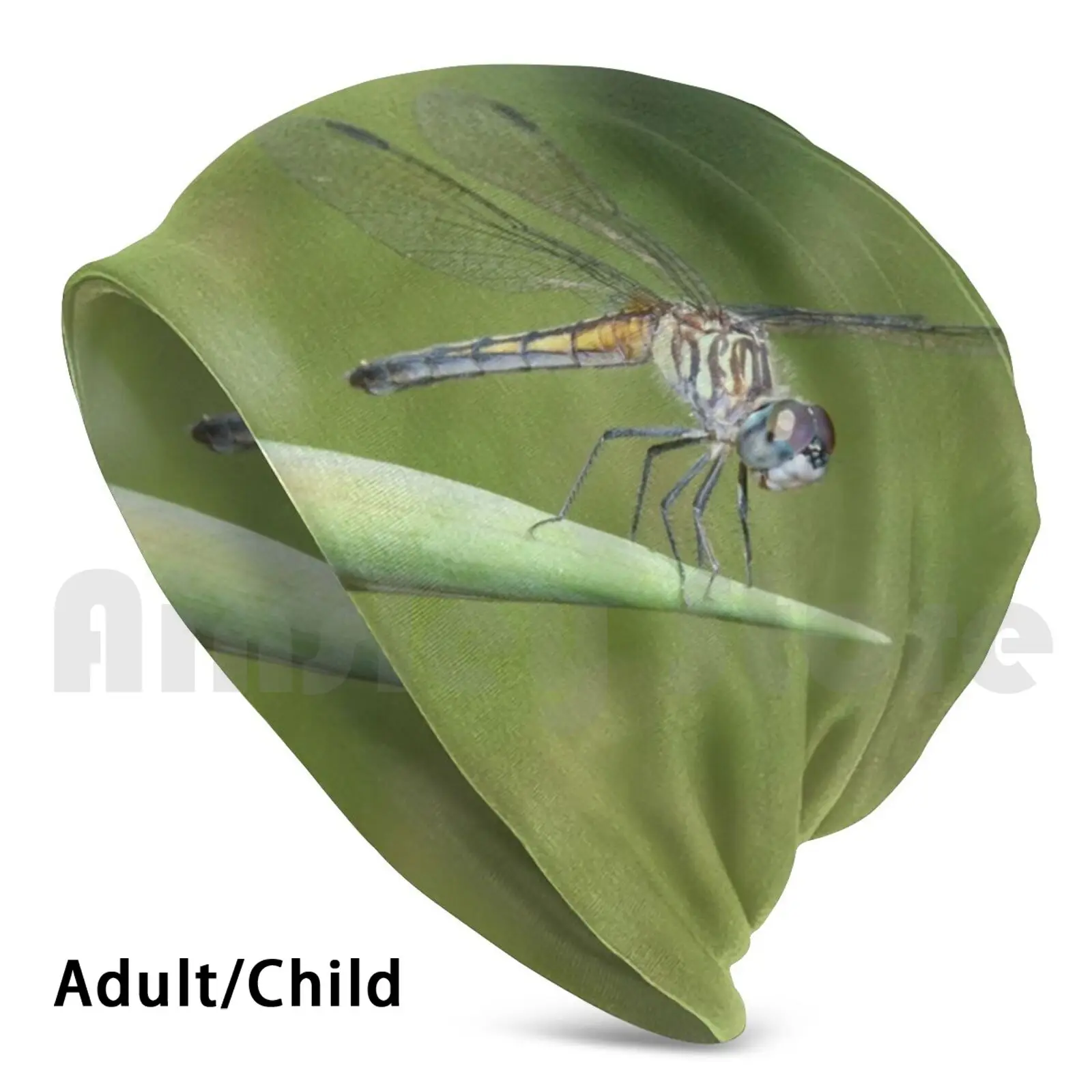 

Шапка-пуловер «Уединение стрекозы», Удобная шапка с изображением стрекозы, жука, насекомого, тигра, стрекозы, природы