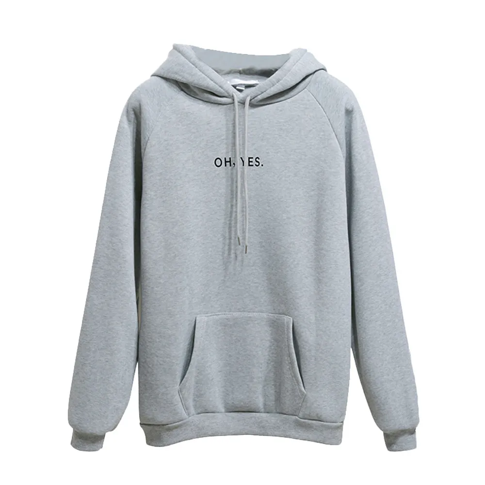 

Sweatshirt Women Clothing Winter Autumn Cute Long Sleeve Pocket Letter Hoodie Female Blouse Chaquetas Mujer 2019 Drop shipping c