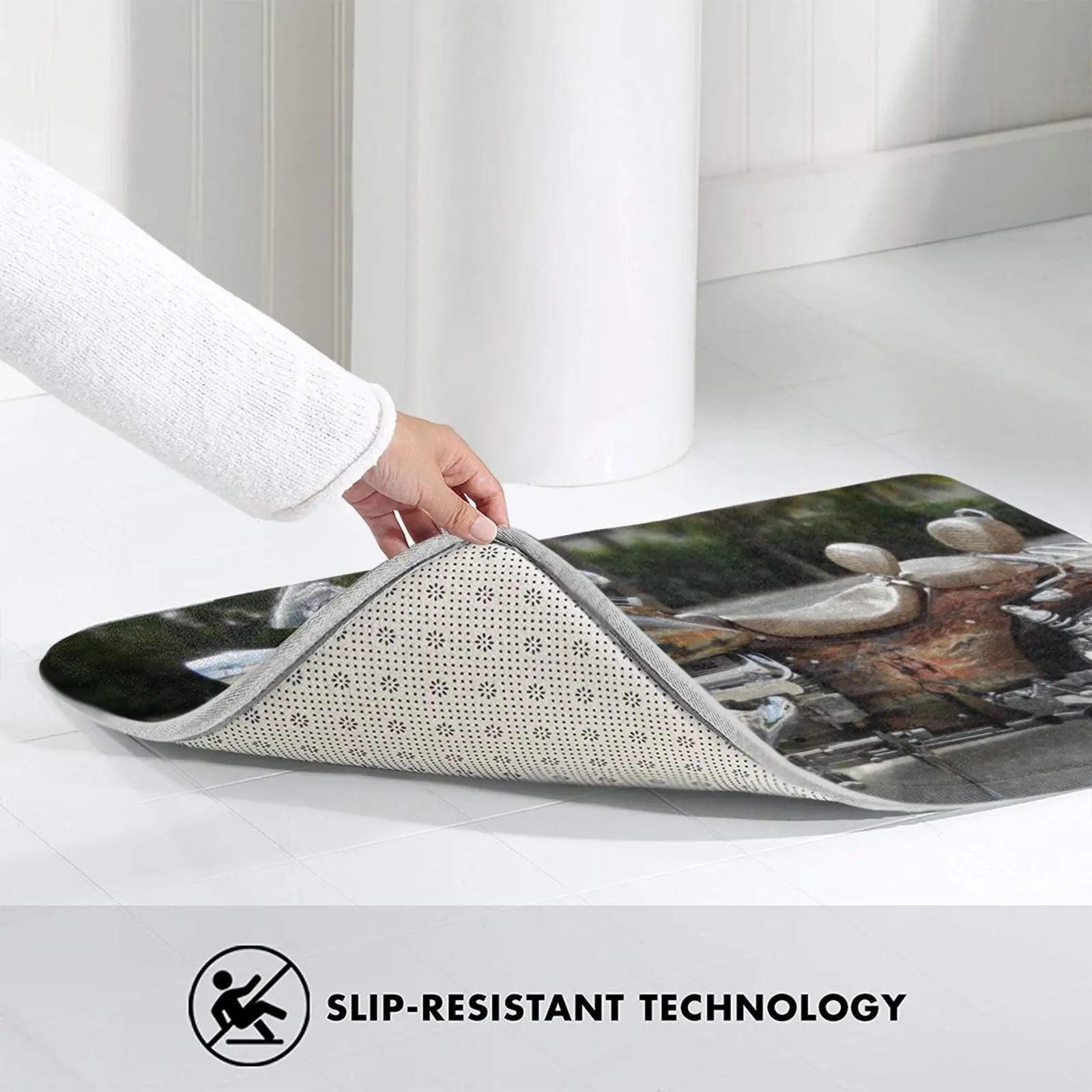 2-х колесный местный красивый 3-х размерный домашний ковер комнатный мотоцикл на