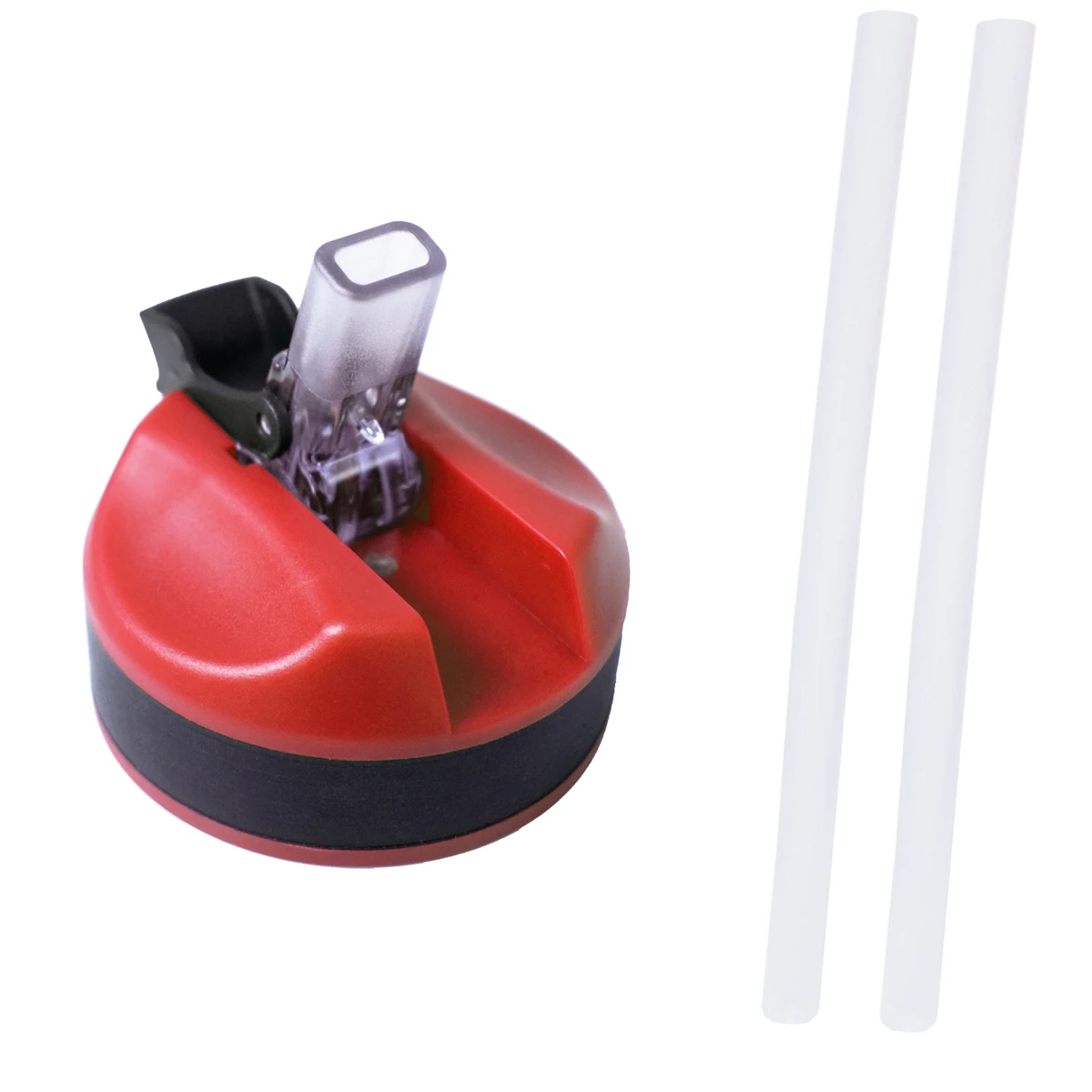 Red Lid Quifit бутылка крышка с соломинкой Для 43 унций 64 унций 73 унций 128 унций галлон бутылка для воды оригинальная пластиковая чашка герметичная Пылезащитная крышка - Цвет: Red Lid