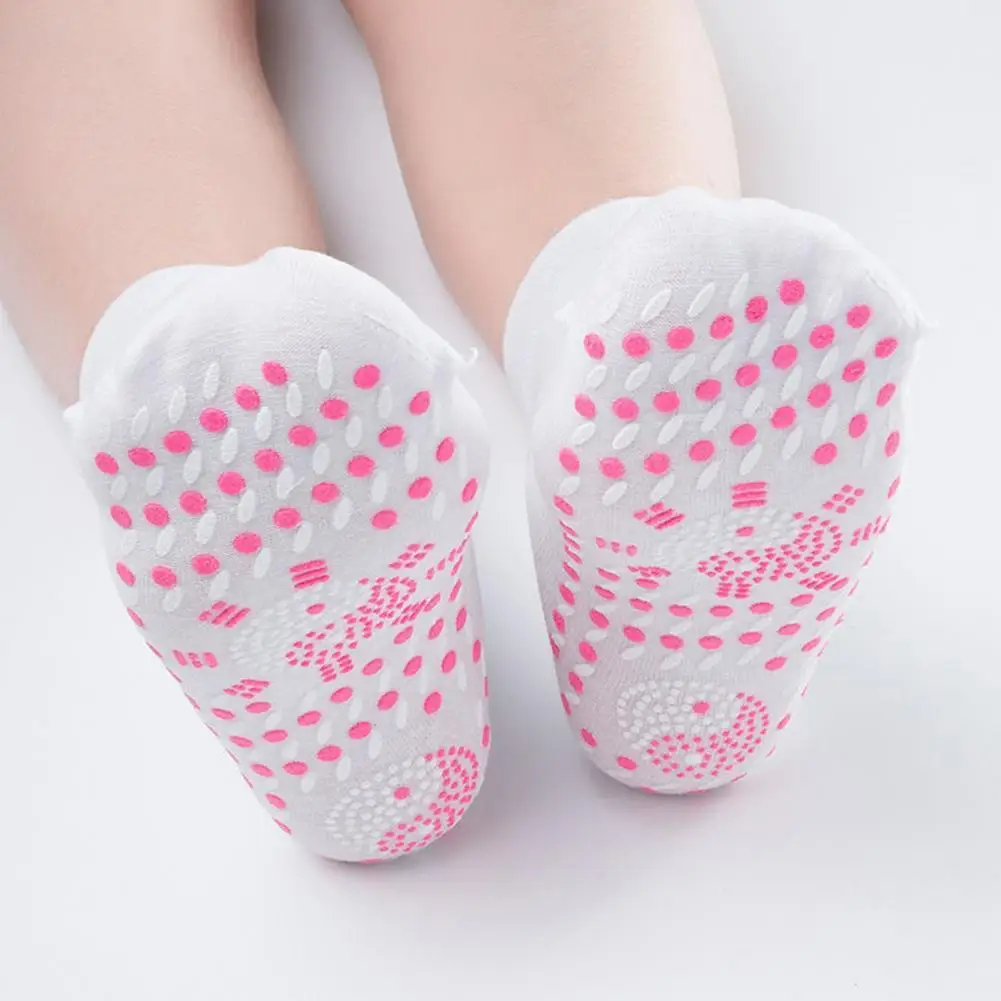 

Warm Socks Relax Feet Practical Coldproof Self Heated Warm Crew Socks