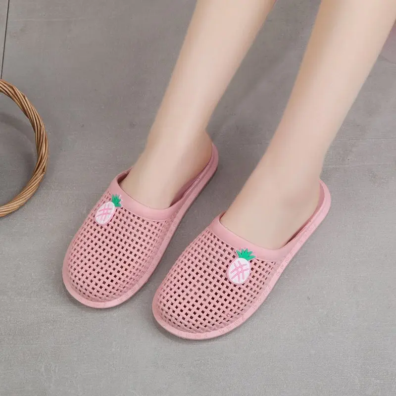 

2021 new simple fashion sole non-slip wear-resistant women's slippers, comfortable inner solid color women's sandals