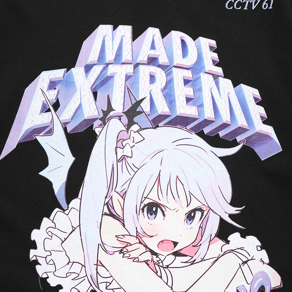 

2021 Women Summer Top Harajuku Kawaii Clothes Oversized Japanese Streetwear Cartoon T Shirt Women Cute Kawaii Shirt