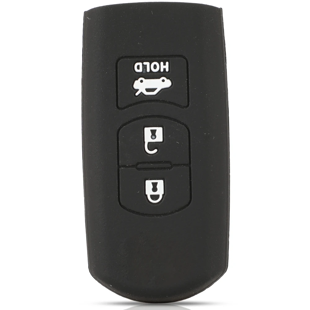 jingyuqin Remote 3 Buttons Smart Car Key Case Cover For MAZDA 5 6 Axela CX5 CX7 Accessaries Protect Holder Shell | Автомобили и