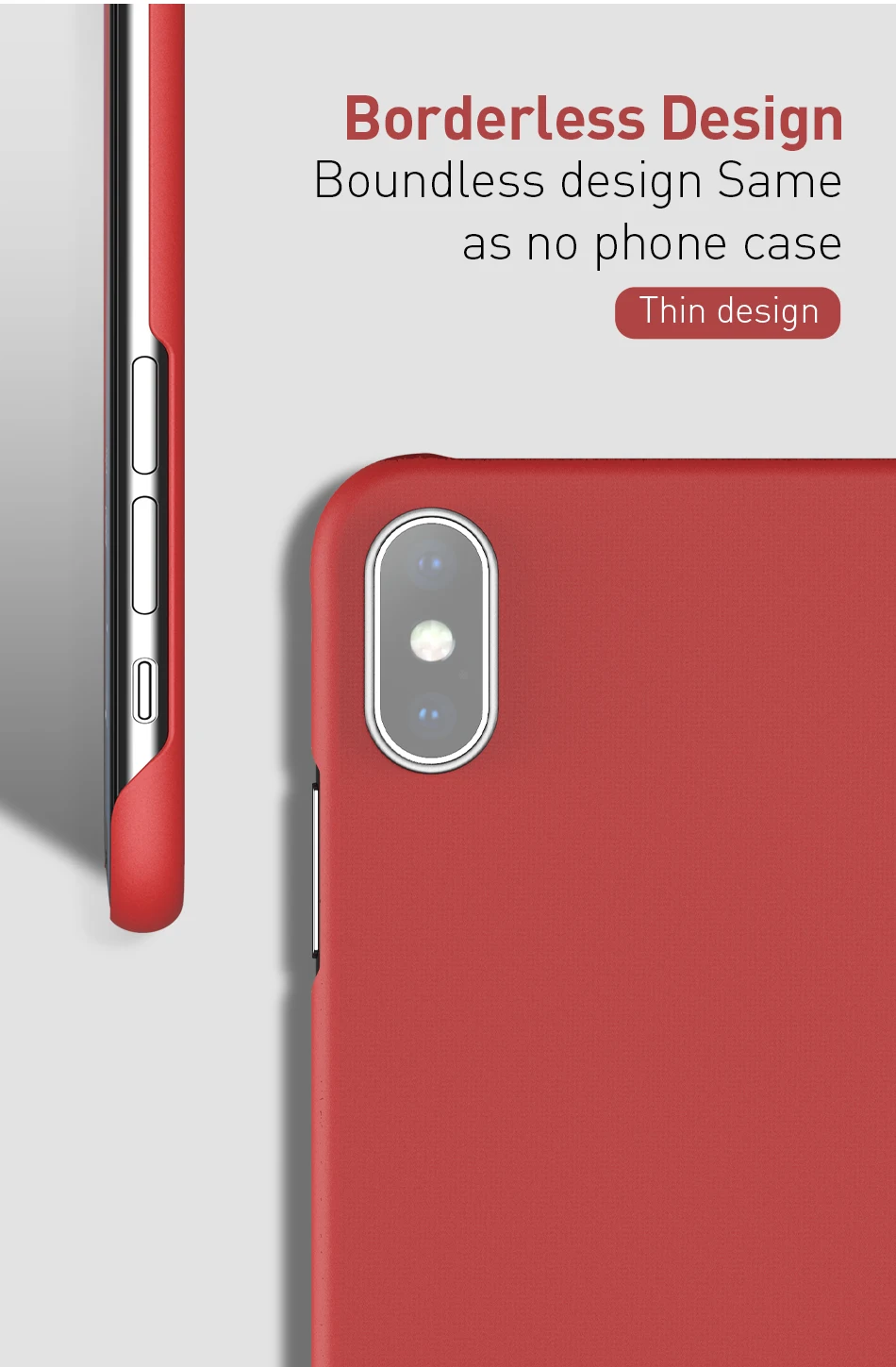 USLION ультратонкий однотонный безрамочный чехол для iPhone 11 Pro Max XR XS Max чехол для iPhone 8 7 6 6s Plus жесткая задняя панель из поликарбоната