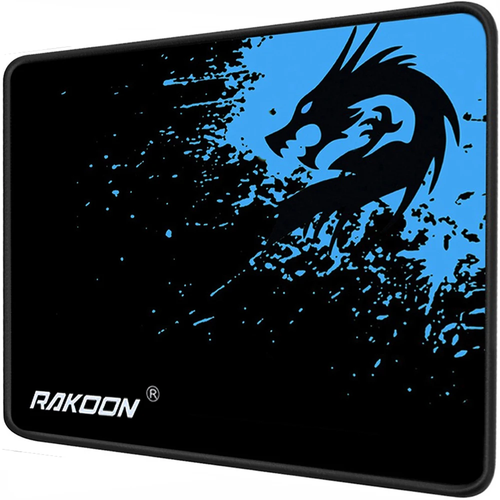 Игровой коврик для мыши RAKOON водонепроницаемый с рельефными краями из