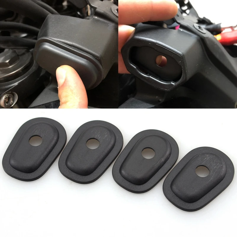 

Rubber Turn Signal Light Indicator Spacers Adapters Motorcycle Accessories for Yamaha YZF600 YZF-R6 FJR1000
