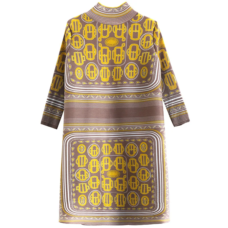 Размера плюс платье для женщин 45-75 кг Сезон весна-осень Новинка С высоким плотно