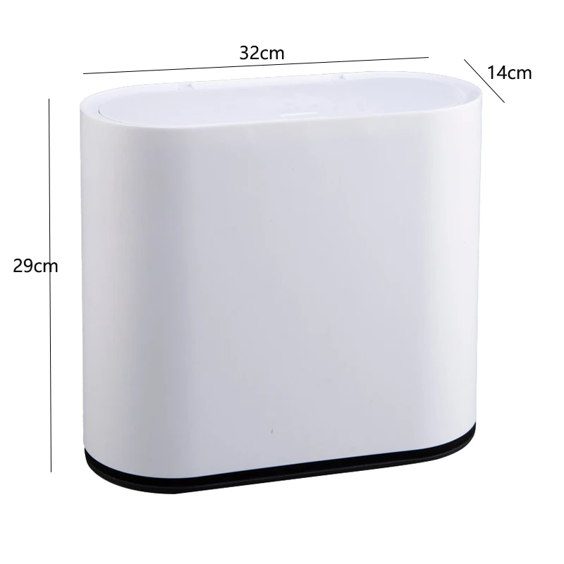 Мусорный бак из пластика экологичный мусорный мусорное ведро для кухни ванной