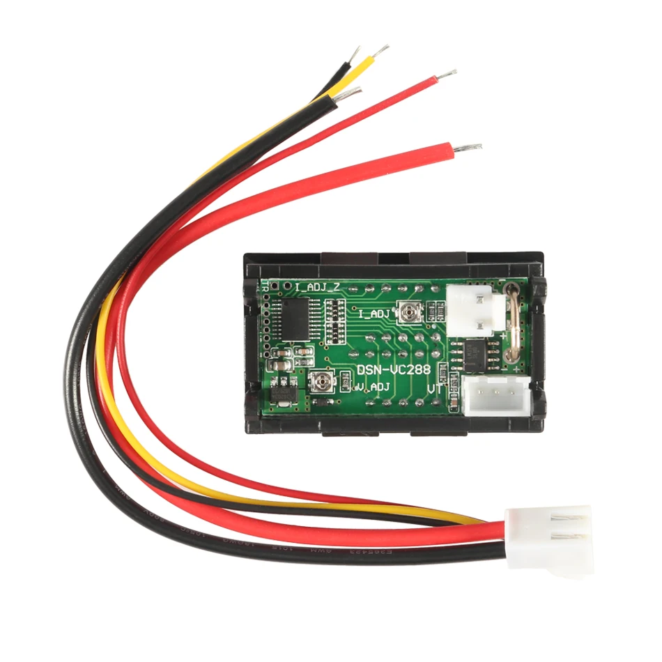 Цифровой вольтметр 0 28 &quotLED DC0 100V 10A Амперметр 2 в 1 мультиметр 12 В/24 В Вольтметр