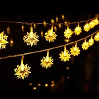 1 5m3m led star moon fairy string lights battery operated christmas garland wedding party birthday decoration twinkle light