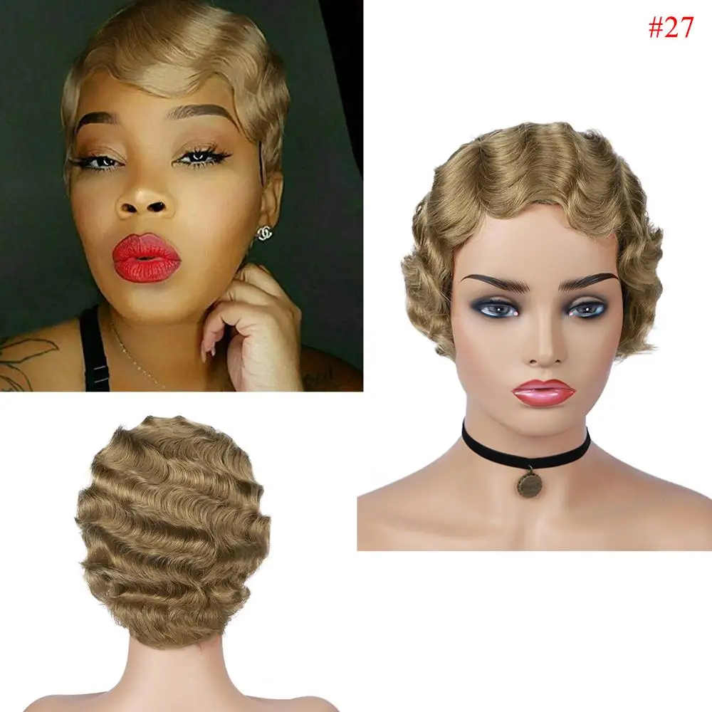 FAVE человеческие волнистые парики короткие бразильские без повреждений в стиле