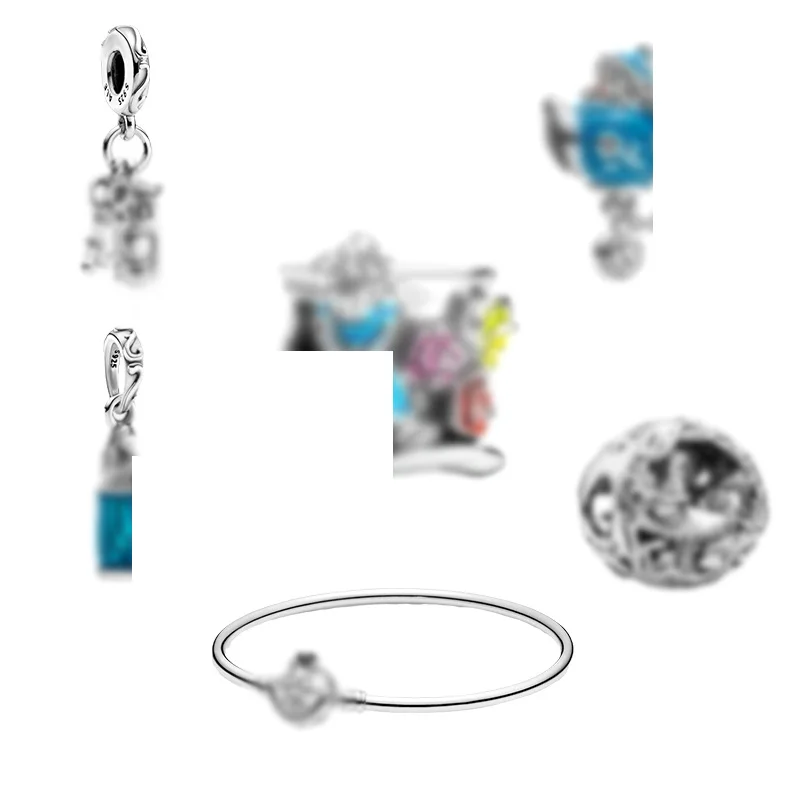 

2021 S925 Spring Fashion Cute Cartoon Animation Image Charm Bead Suit Series Suitable For Women Diy Beads Treasure Accessories