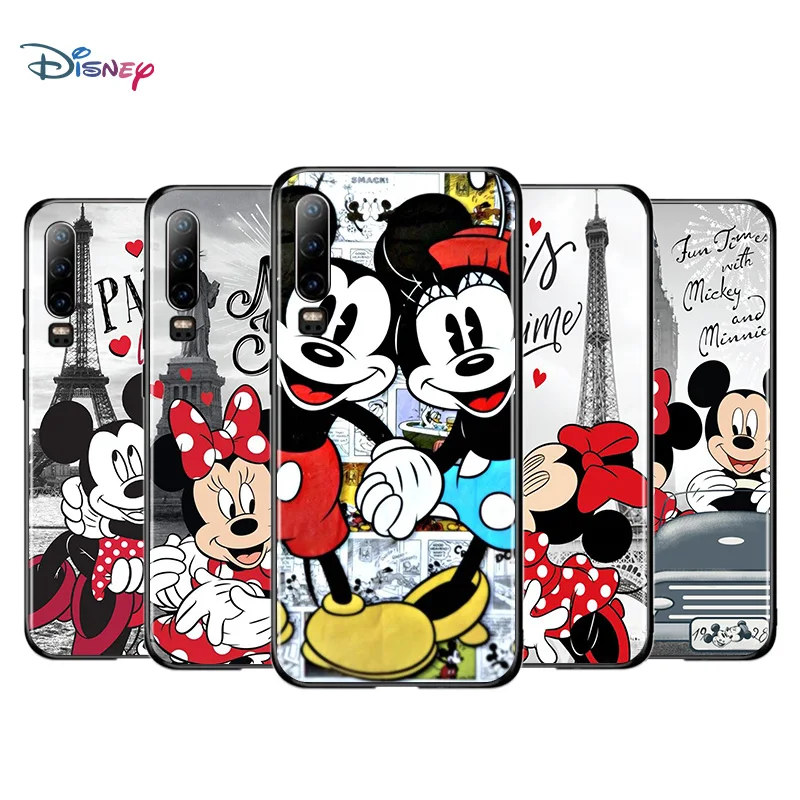 disney cartoon cute minnie mickey mouse for huawei p50 p40 p30 p20 p10 p9 p8 lite e mini pro plus 5g tpu silicone phone case free global shipping