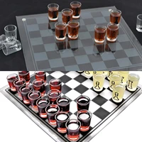 small shot glass chess set drinking game set with plastic shot glasses and strategy drinking game chess set for adults