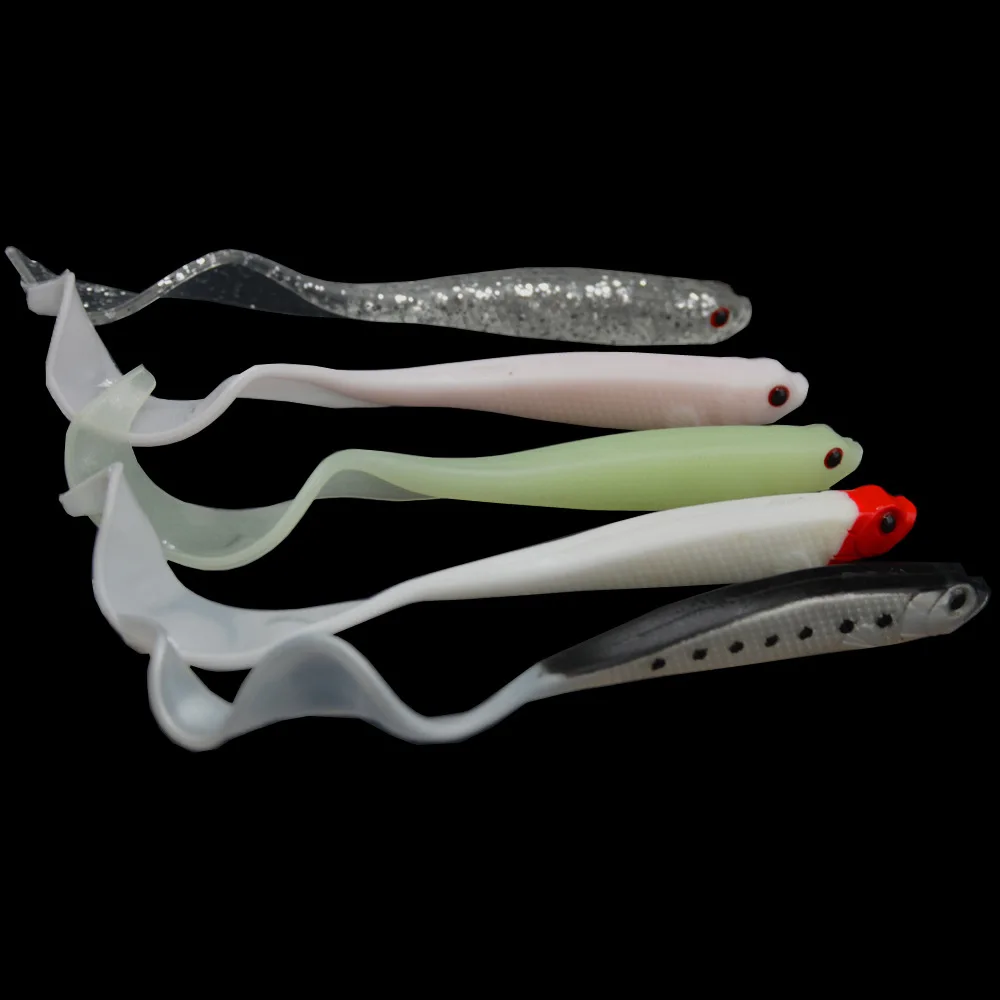 Мягкая рыболовная наживка Bassland bionic curly tale 5 шт. искусственная для Пресноводной и