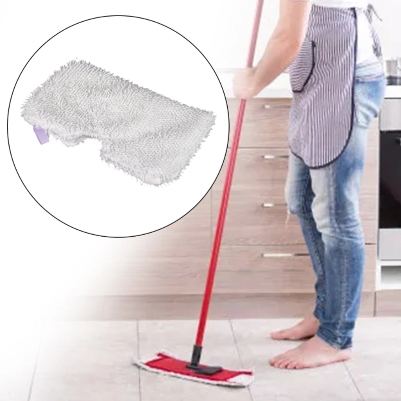 Коврик для швабры CPDD из микрофибры сменная тряпка чистки карманных швабр с