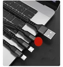 Кабель USB 3 в 1 для быстрой зарядки и передачи данных, для iPhone, Android, xiaomi, huawei, Samsung, iPad