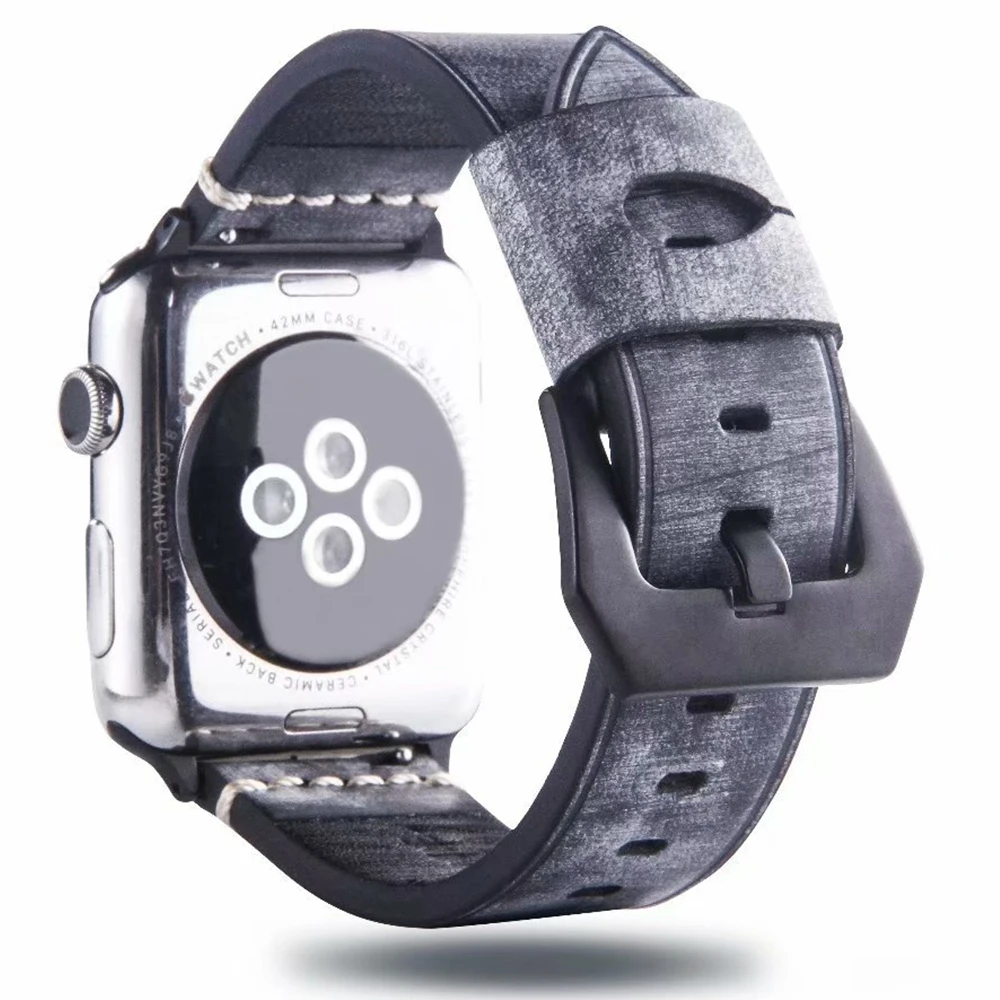 

Ремешок Pulseira для Apple Watch, кожаный браслет для Iwatch Band 38 мм 42 мм 40 мм 44 мм Cinturino Series 5 4 3 2