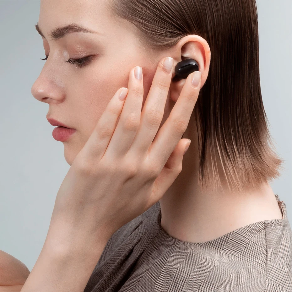 Xiaomi Redmi Airdots 2 Наушники вкладыши TWS Bluetooth 5 0 наушники шумоподавления DSP True