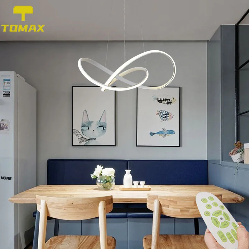 

[1 Year Warranty]70CM Modern LED Pendant Lights For Living room Bedroom Dining Room Hanging Lamps Home Lighting Fixture 110-220V