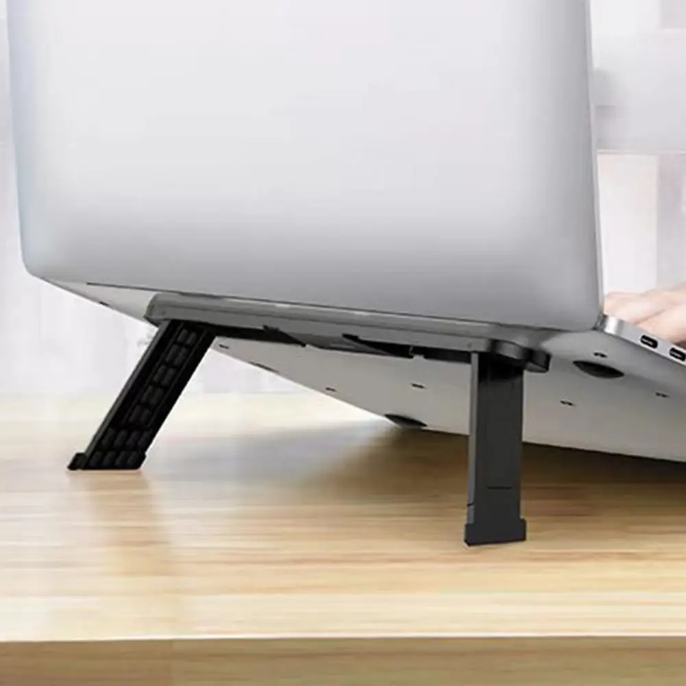 Laptop Stand High Strength Heat Dissipation Adjustable Sturdy Tablet Standing Riser for Home